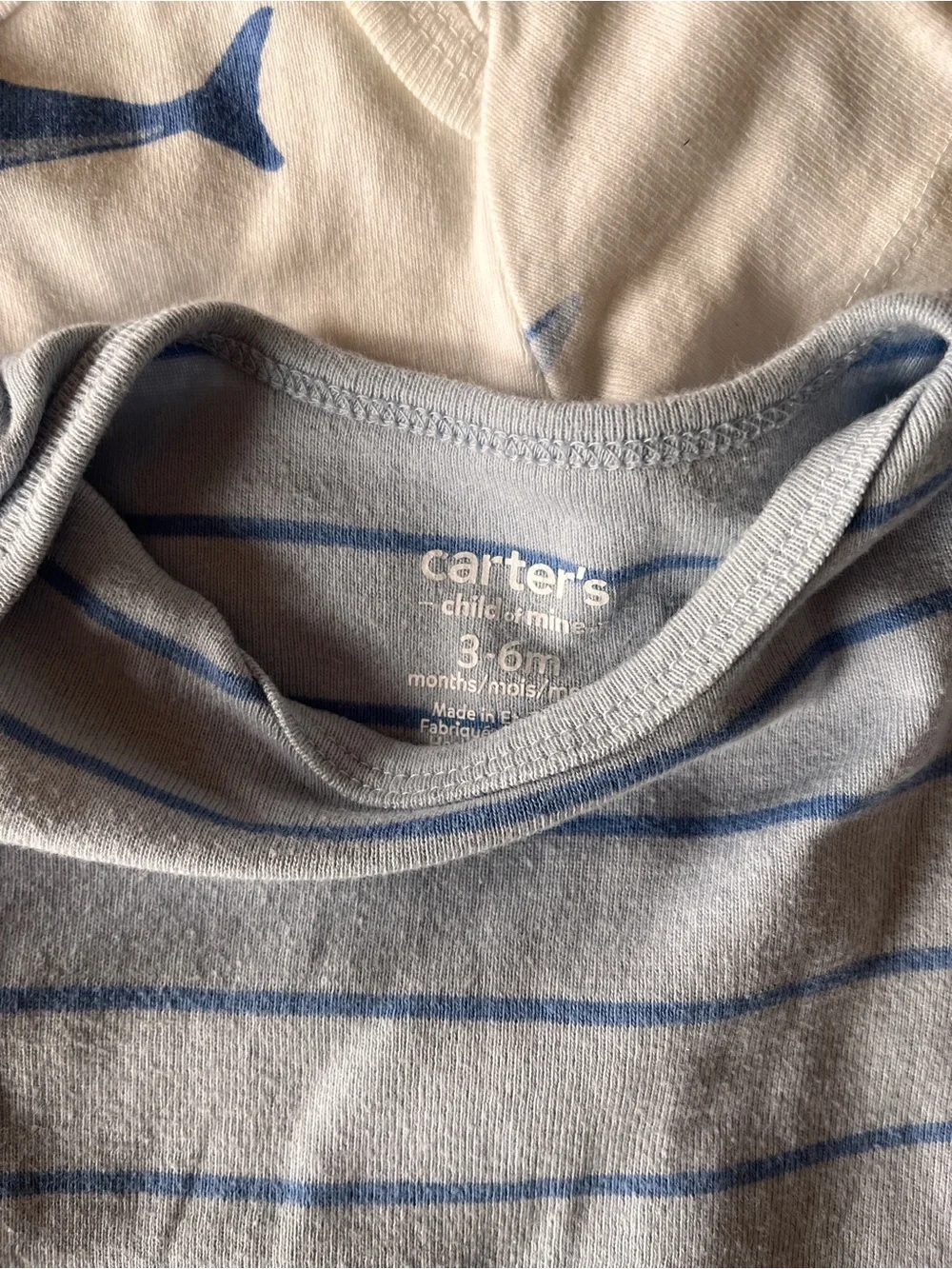Mixed Brands (Mostly Carter’s) Assorted 4-piece Short-Sleeve One-Pieces 6m